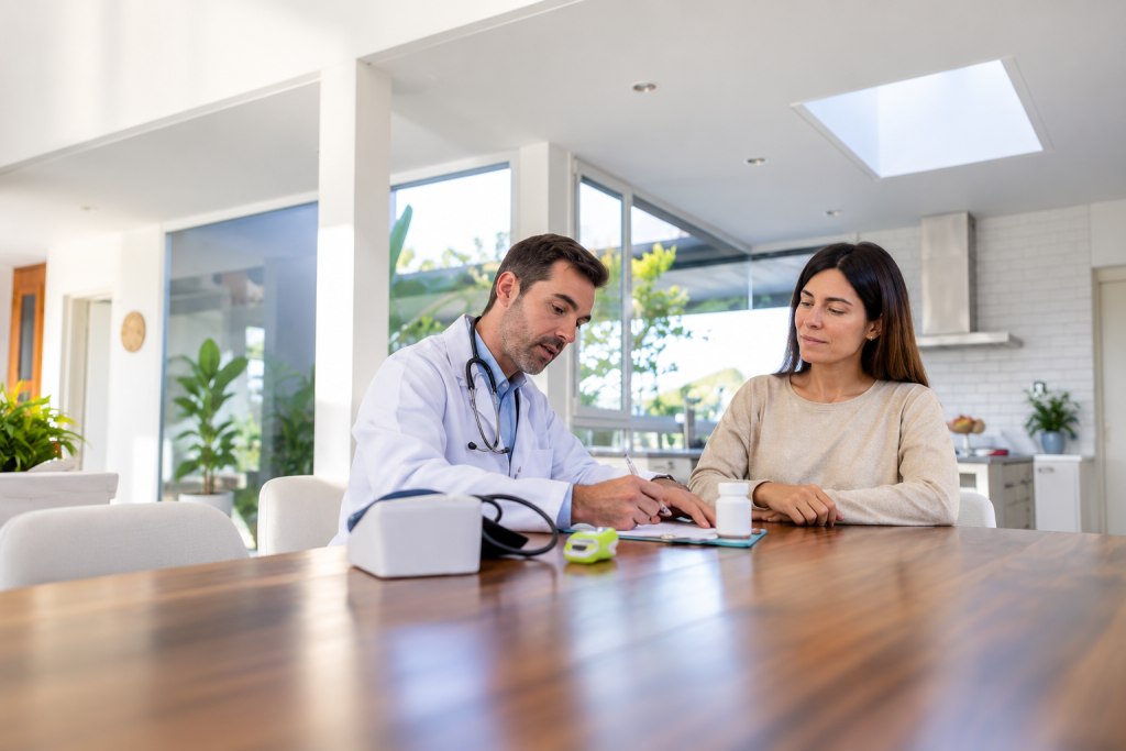Consulta médica a domicilio